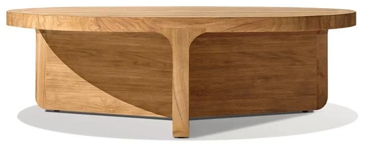 LG519-2 Teak Outdoor round coffee table