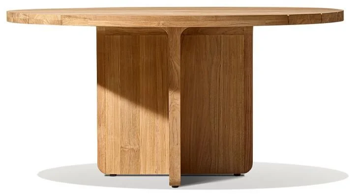 LG520-4 Teak Outdoor round dining table