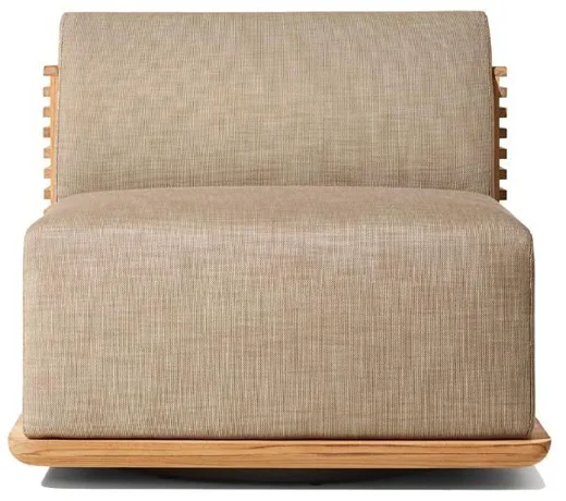 LG521-2 Wicker-Style Outdoor swivel chair