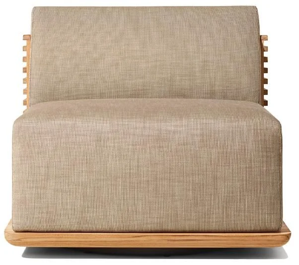 LG521-2 Wicker-Style Outdoor swivel chair