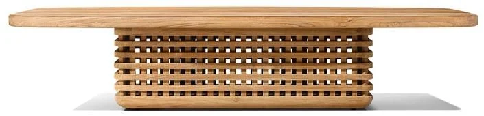 LG521-5 Teak Outdoor rectangular coffee table