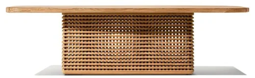LG523-1 Wicker-Style Outdoor rectangular dining table