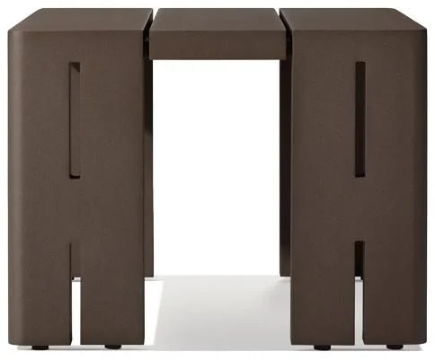 LG524-4 Aluminum Outdoor square side table