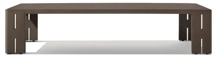 LG524-5 Aluminum Outdoor rectangular coffee table