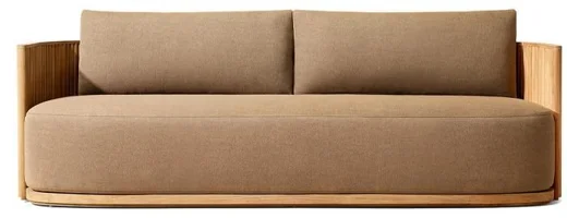 LG527-5 Teak Outdoor Two-Seater sofa