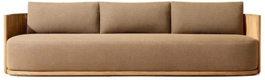 LG527-6 Teak Outdoor Three-Seater sofa