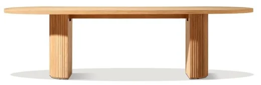 LG531-3 Teak Outdoor rectangular dining table
