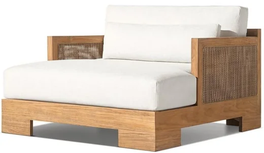 LG537-1 Woven Outdoor Single Sofa