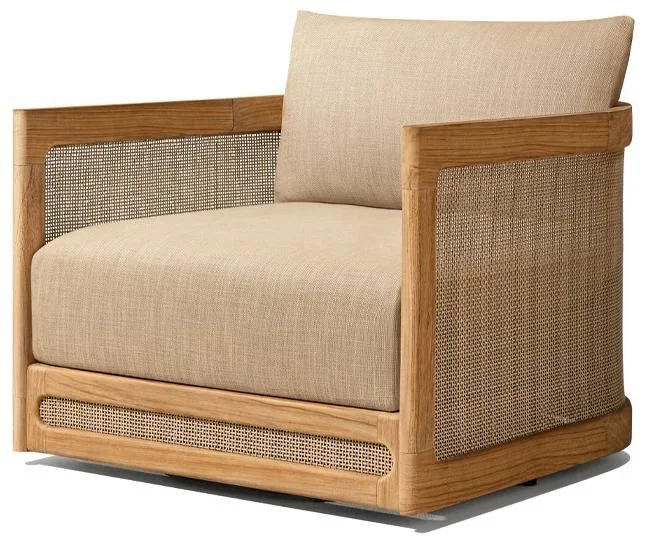 LG542-2 Woven Outdoor swivel chair