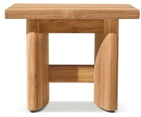 LG543-2 Teak Outdoor square side table