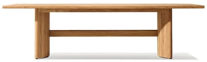 LG545-2 Teak Outdoor rectangular dining table