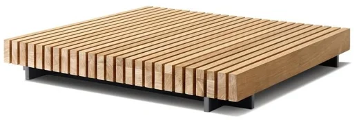 LG546-4 Teak Outdoor square coffee table