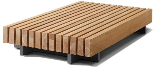 LG546-5 Teak Outdoor rectangular coffee table