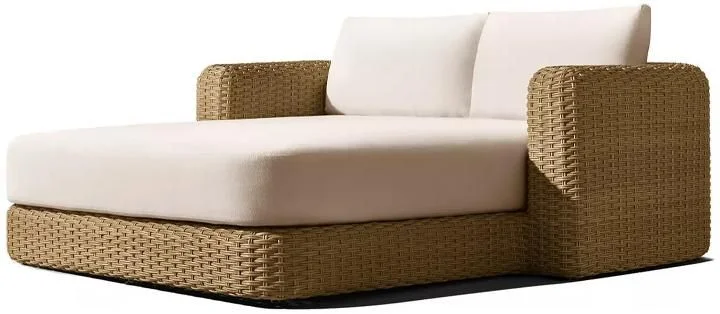 LG551-2 Wicker-Style Outdoor double daybed