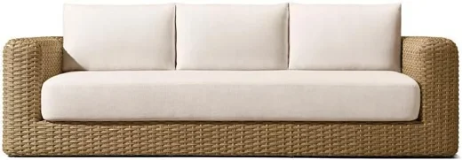 LG552-3 Outdoor Wicker Two / Three-Seater Sofa