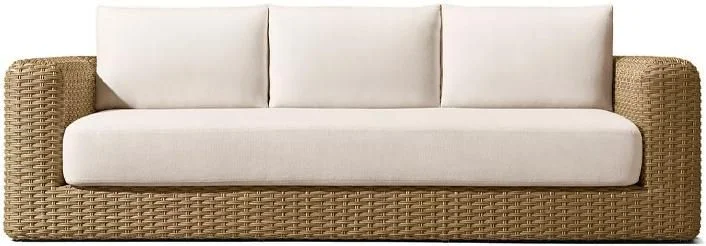 LG552-3 Outdoor Wicker Two / Three-Seater Sofa