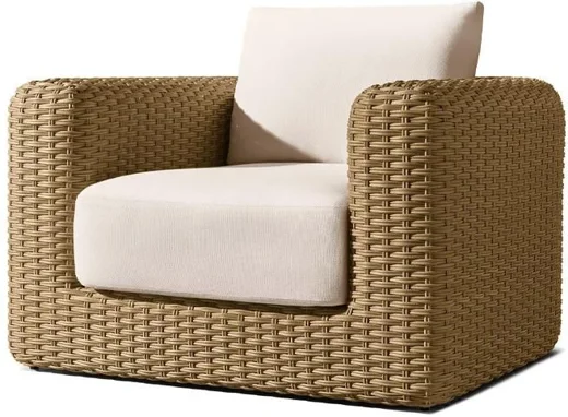 LG552-6 Outdoor Wicker Single-Seater Sofa