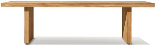 LG554-2 Teak Outdoor rectangular dining table