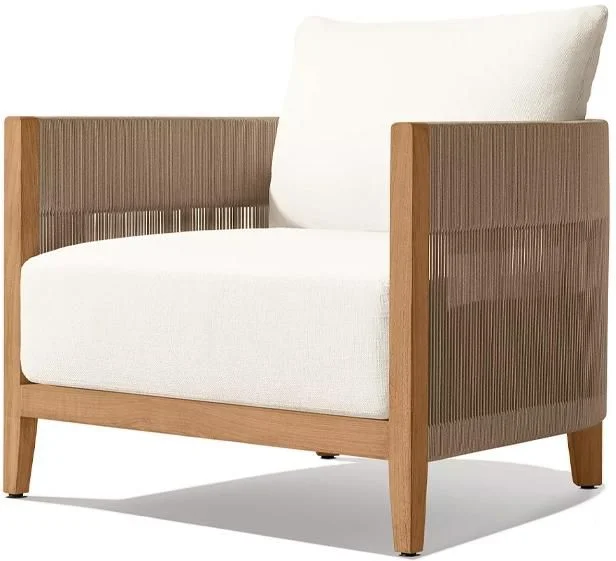 LG555-1 Woven Outdoor Single Sofa