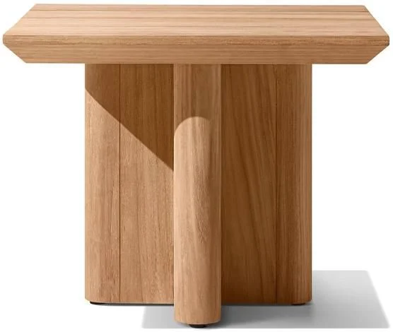 LG556-3 Teak Outdoor square side table