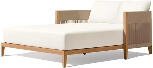 LG556-5 Teak Outdoor double daybed