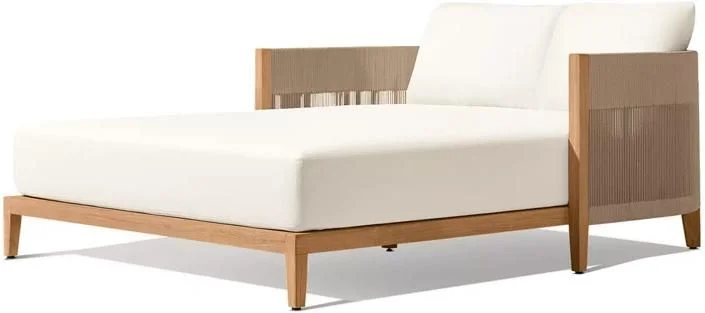 LG556-5 Teak Outdoor double daybed