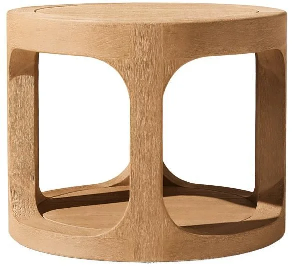 LG559-2 Teak Outdoor round side table