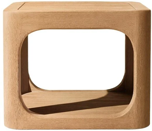 LG559-3 Teak Outdoor square side table