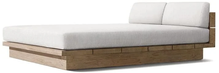 LG562-13 Teak Outdoor double daybed