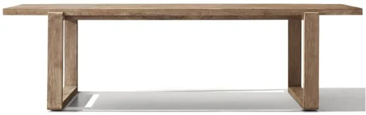 LG563-2 Teak Outdoor rectangular dining table