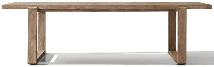 LG563-2 Teak Outdoor rectangular dining table