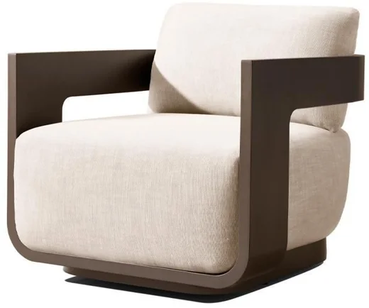 LG564-1 Aluminum Outdoor Single Sofa