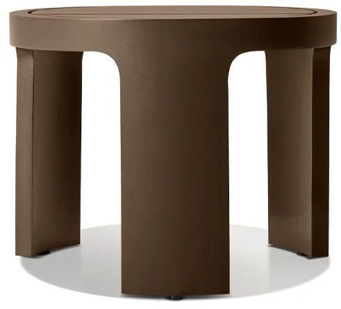 LG564-8 Aluminum Outdoor round side table