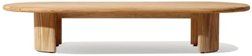 LG566-7 Outdoor Teak Rectangular Coffee Table