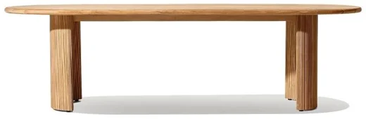 LG567-1 Teak Outdoor rectangular dining table