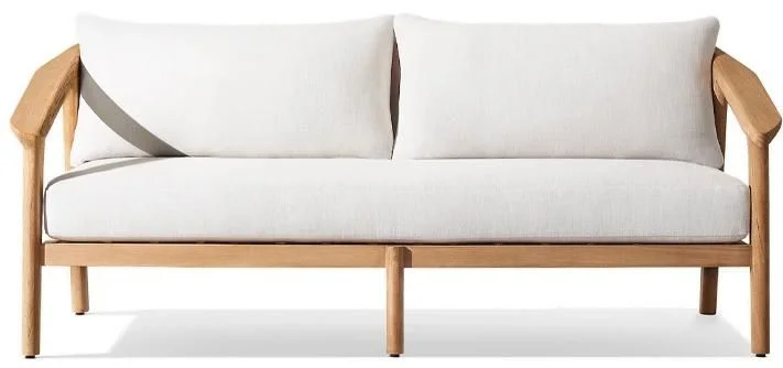 LG571-2 Teak Outdoor Two-Seater sofa