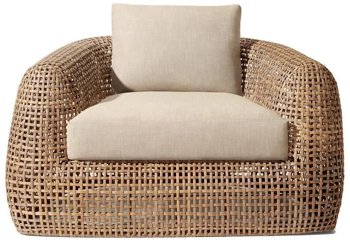 LG573-2 Outdoor Rope Swivel Chair