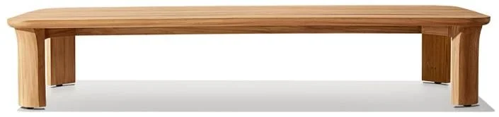 LG575-2 Teak Outdoor rectangular coffee table