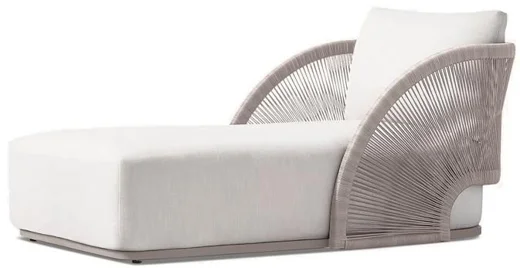 LG578-6 Rope-Woven Outdoor sunbed
