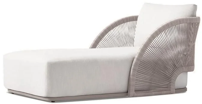 LG578-6 Rope-Woven Outdoor sunbed