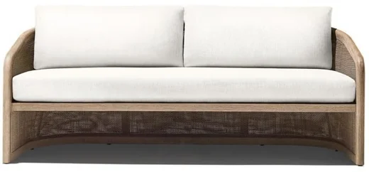 LG579-4 Teak Outdoor Two-Seater sofa