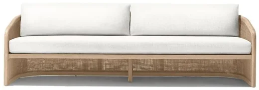 LG579-5 Teak Outdoor Three-Seater sofa