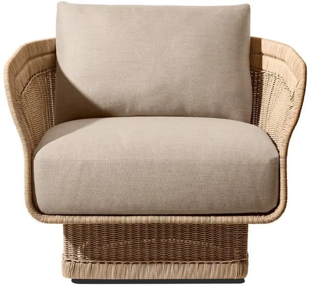 LG581-2 Outdoor Rope Swivel Chair