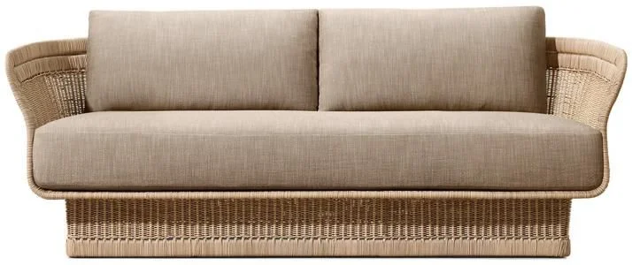 LG581-3 Outdoor Rope Two-Seater Sofa