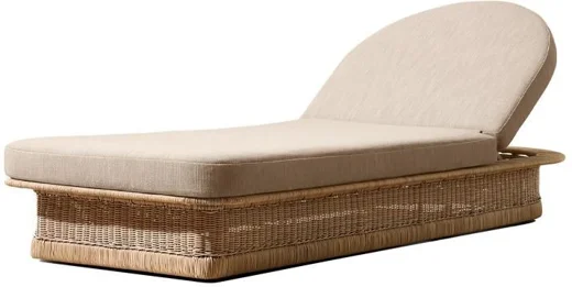 LG581-7 Outdoor Rope Adjustable Sun Lounger
