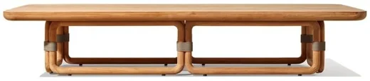 LG584-2 Teak Outdoor rectangular coffee table