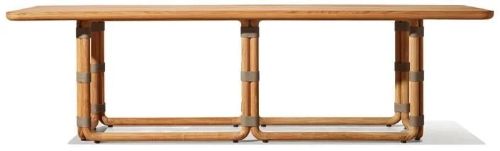 LG585-1 Teak Outdoor rectangular dining table
