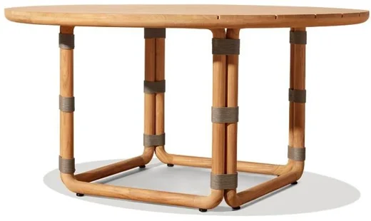 LG585-2 Teak Outdoor round dining table