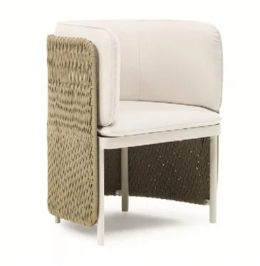 LG60-08 Rope-Woven Outdoor Dining chair