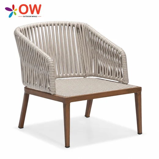 LG603-1 Armchair with 10 cm seat cushion, back cushion + 45×45 cm throw pillow